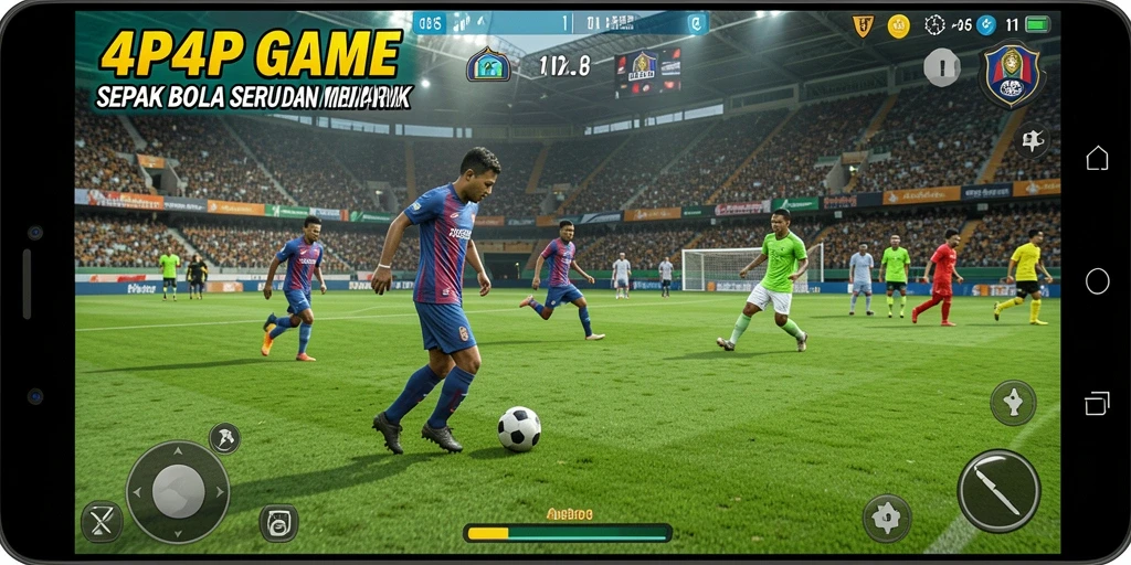 Gameplay seru dan grafis menawan di 4P4P.
