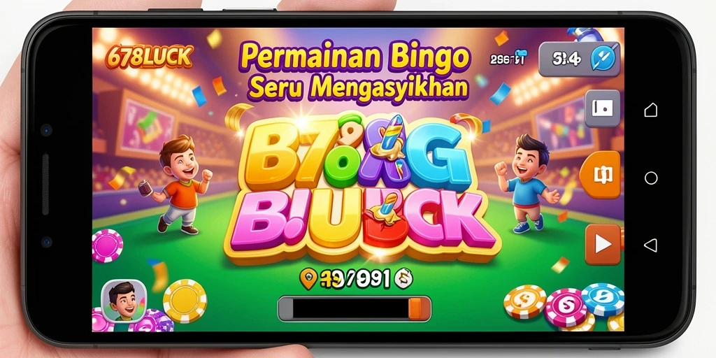 Screenshot gameplay Bingo di 678LUCK yang seru dan menarik.