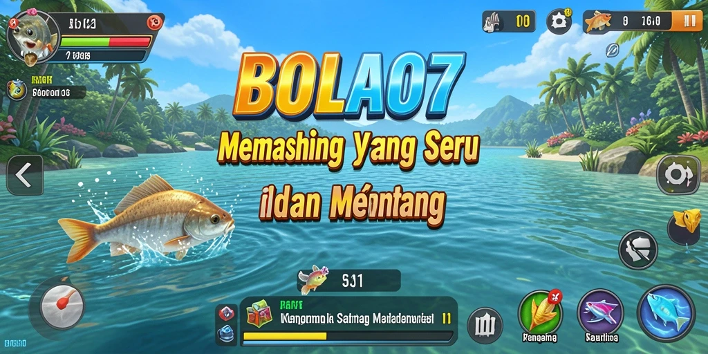 Tangkapan ikan besar di dalam permainan BOLA07.