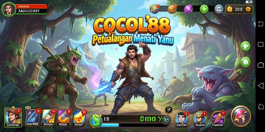 Tampilan menarik dari gameplay COCOL88 yang memikat dan penuh warna.