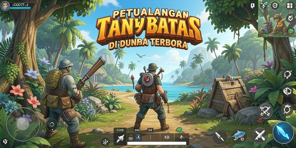Gameplay menakjubkan di dunia terbuka COO77 yang penuh petualangan.