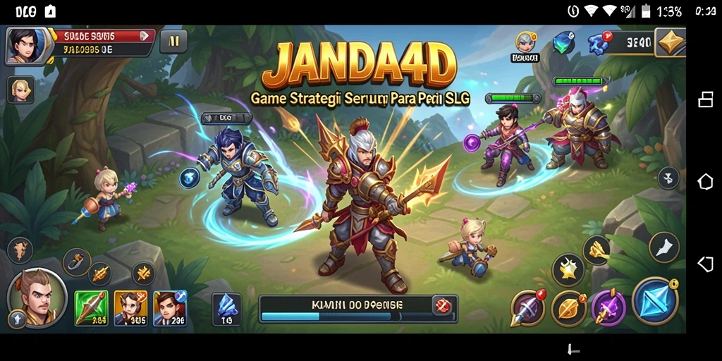Tampilan gameplay menarik dalam JANDA4D menunjukkan strategi yang mendebarkan.