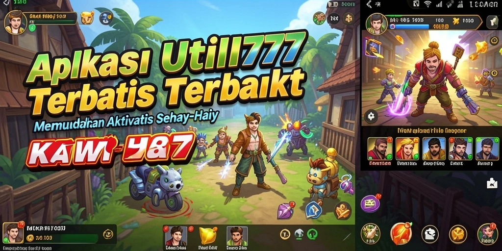 Tampilan antarmuka KAWI777 yang modern dan user-friendly.