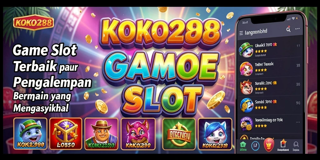 Gameplay KOKO288 yang mengasyikkan dengan grafis menawan.