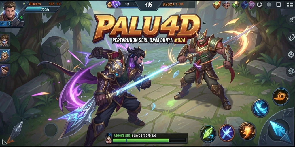 Tampilan gameplay seru dan dinamis di PALU4D.