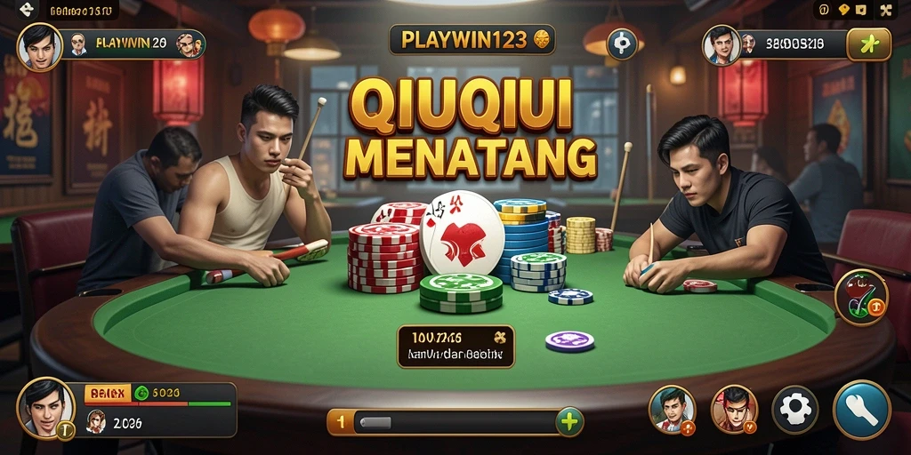 Tampilan gameplay seru dalam PLAYWIN123 untuk QiuQiu.