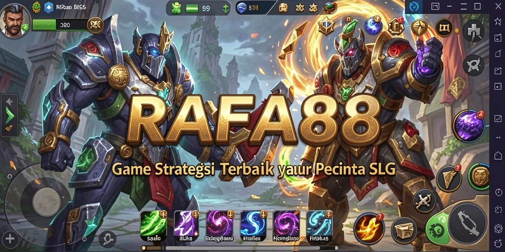 Tampilan gameplay yang mendebarkan dalam RAFA88 dengan strategi yang kompleks.