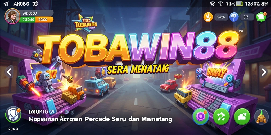 Tampilan gameplay TOBAWIN88 yang seru dan menantang.
