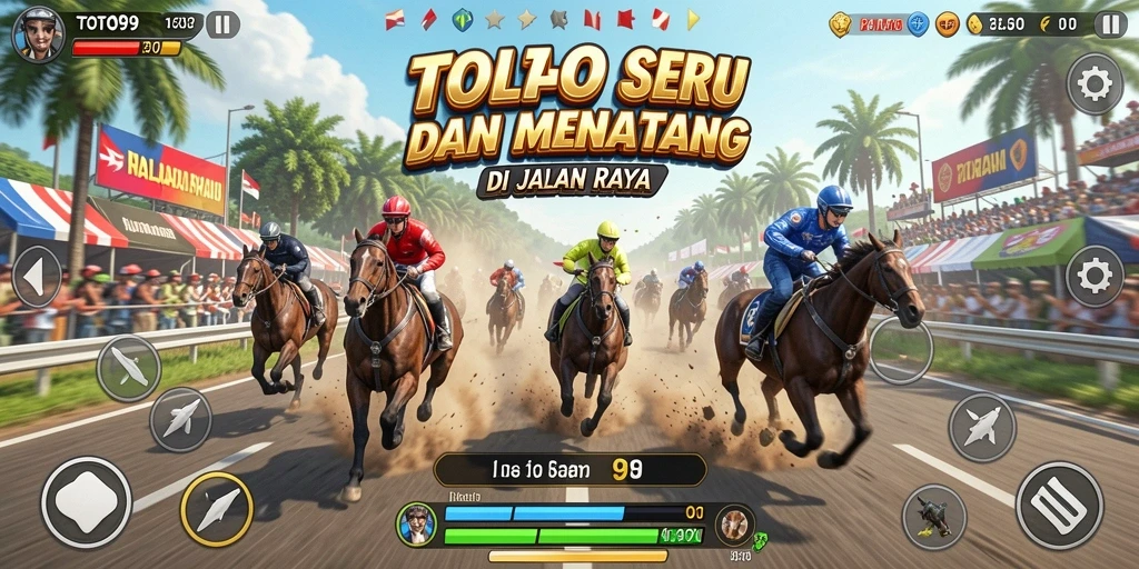 Gameplay balapan seru dengan grafik menawan di TOTO99.